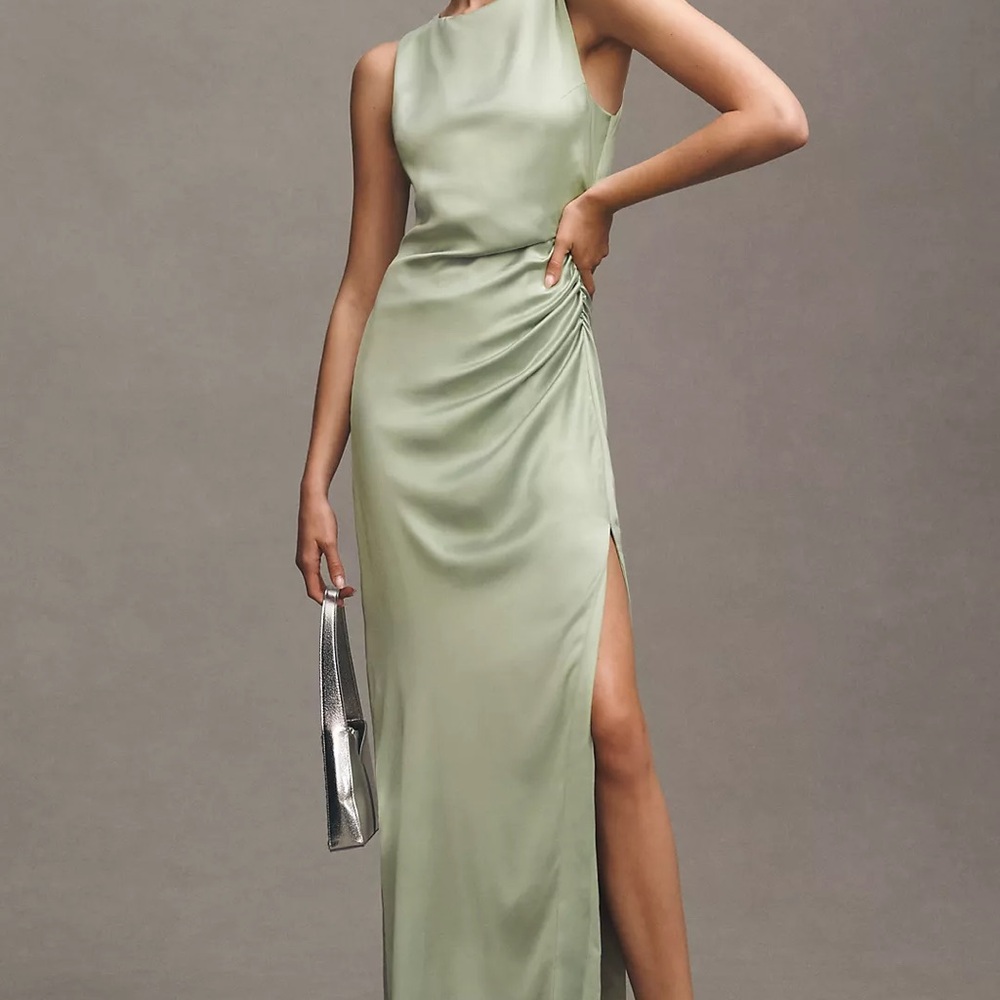 BHLDN Sage Green Maxi Dress